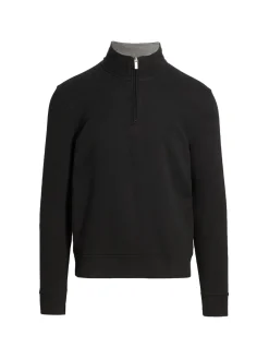 Saks Fifth Avenue Sweaters|Hookup Quarter Zip Sweatshirt