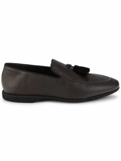 Paul Stuart Hope Leather Tassel Loafers