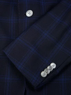 BOSS Blazers & Sportcoats|Hutson Slim Fit Virgin Wool Sportcoat Navy