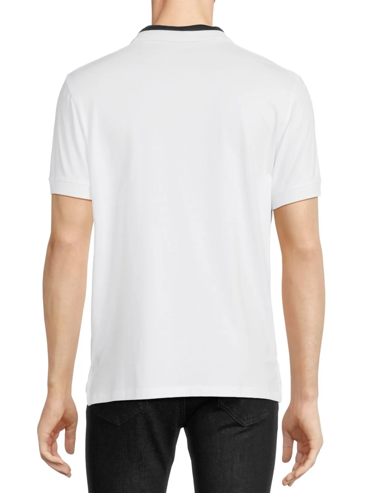 Patrick Assaraf Polos|Iconic Short Sleeve Tip Polo