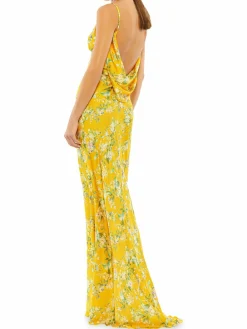 Women Mac Duggal Ieena Floral Mermaid Gown