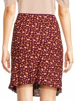 Women Free People Irl Floral Mini Slip Skirt