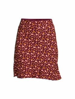 Women Free People Irl Floral Mini Slip Skirt