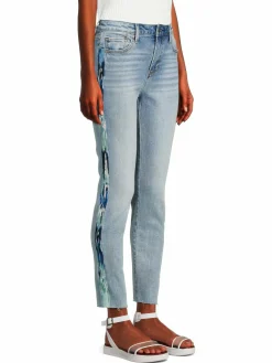 Women Driftwood Jackie Ikat Skinny Jeans