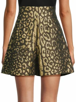 Women Dolce&Gabbana Jacquard Pleated A Line Dress Shorts