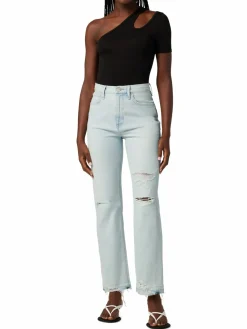 Women Hudson Jade High Rise Straight Jeans