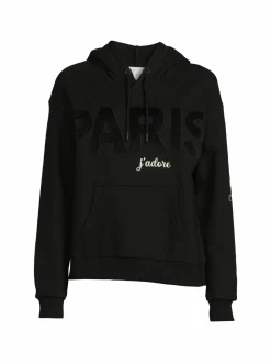 Women Vintage Havana Jadore Paris Logo Hoodie