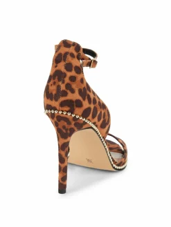 BCBGeneration Jessika Print Beaded Sandals
