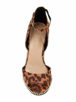 BCBGeneration Jessika Print Beaded Sandals