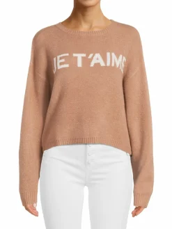 Women Vintage Havana Jetaime Dropped Shoulder Sweater