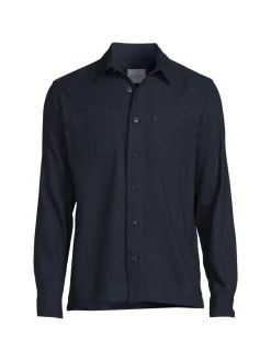 Jack & Jones Casual Button-Down Shirts|Jjlogan Autumn Double Pocket Shirt