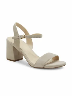 Cole Haan Josie Block Heel Suede Sandals