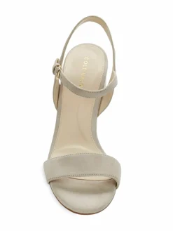 Cole Haan Josie Block Heel Suede Sandals