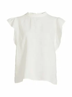 Women Joie Juri Flutter Sleeve Linen Top