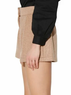 Women Walter Baker Kalvin Effortless Fit Wool Blend Shorts