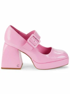 Circus NY Khiara Faux Leather Heeled Mary Janes