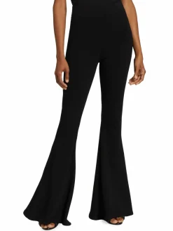 Women L'AGENCE Kiki Knit High-Waist Flare Pants