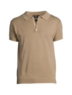 Spring + Mercer Polos|Knit Sweater Polo