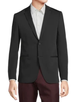 Theory Blazers & Sportcoats|Kris Wool Blend Blazer Navy