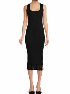 Women T Tahari Lace Hem Bodycon Dress