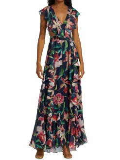 Women PatBO Laelia Ruffle Gown
