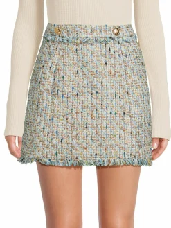 Women Walter Baker Laurette Tweed Mini Skirt