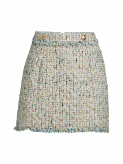Women Walter Baker Laurette Tweed Mini Skirt