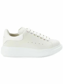 Alexander McQueen Leather Low Top Sneakers