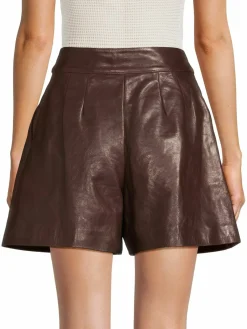 Women Dolce&Gabbana Leather Shorts