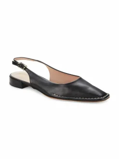 Tod's Leather Slingback Flats