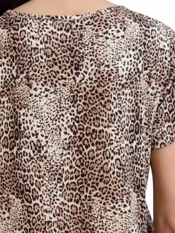 Women BCBGMAXAZRIA Leopard Print Mini Dress