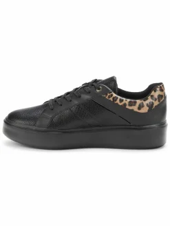 Geox Leopard Print Platform Sneakers