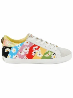 Kurt Geiger London Lexi Floral Glitter Sneakers