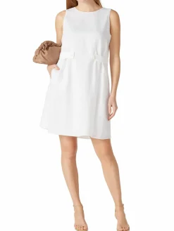 Women Emporio Armani Linen A Line Dress