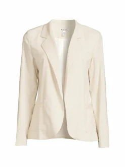Women Love Ady Linen Blend Blazer