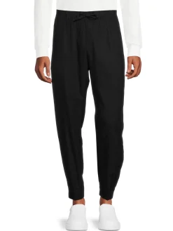 Saks Fifth Avenue Linen|Linen Blend Drawstring Joggers