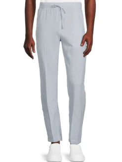 Saks Fifth Avenue Linen|Linen Blend Drawstring Pants