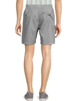 Tailor Vintage Shorts|Linen Blend Drawstring Shorts