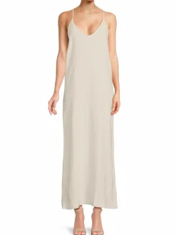 Women Onia Linen Blend Maxi Dress