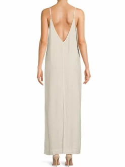 Women Onia Linen Blend Maxi Dress