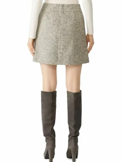 Women Tory Burch Linen Blend Mini Skirt