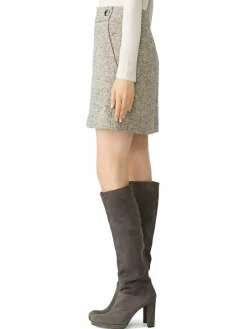 Women Tory Burch Linen Blend Mini Skirt