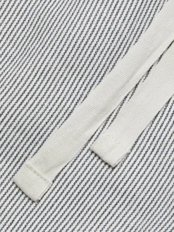 Joe's Jeans Shorts|Linen Drawstring Shorts White Blue