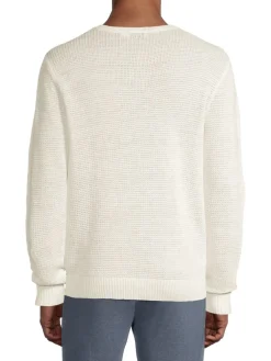 Onia Sweaters|Linen Henley Sweater