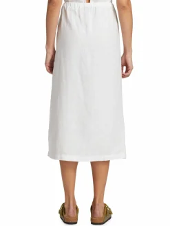 Women Onia Linen Slip Maxi Skirt