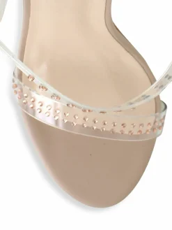 Bebe Lizah Sculptural Heel Sandals