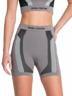 Women Heron Preston Logo Band Biker Shorts