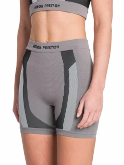 Women Heron Preston Logo Band Biker Shorts