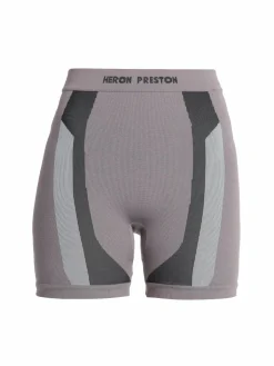 Women Heron Preston Logo Band Biker Shorts