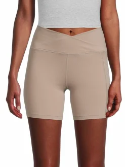 Women Calvin Klein Logo Biker Shorts